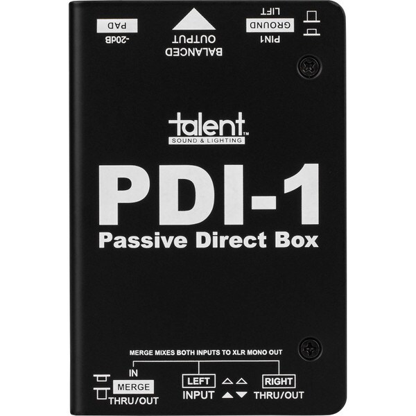 Main product image for Talent PDI-1 Passive Direct Box183-421
